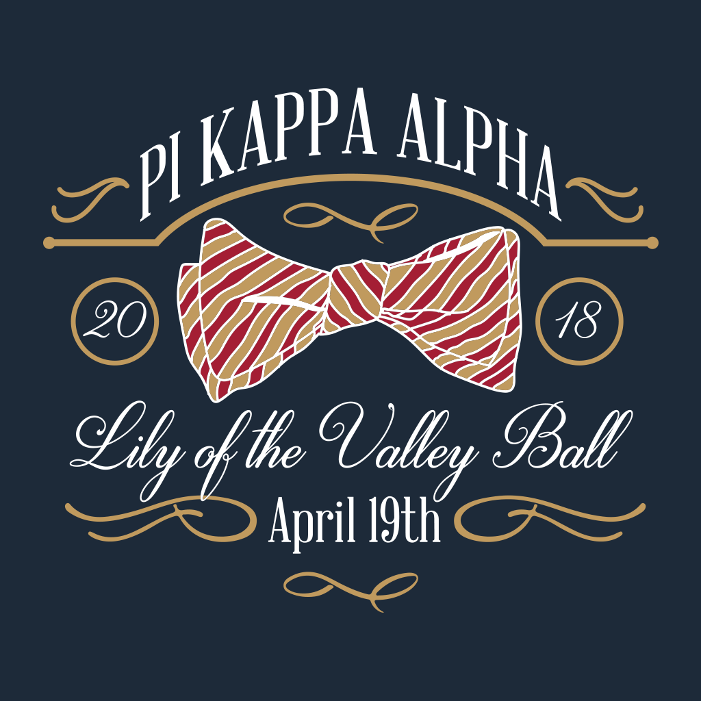 Pi Kappa Alpha Lily of the Valley Ball Design