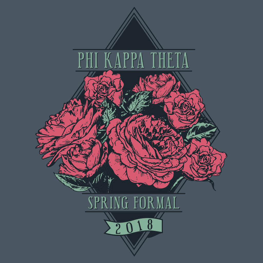 Phi Kappa Theta Spring Formal Rose Design