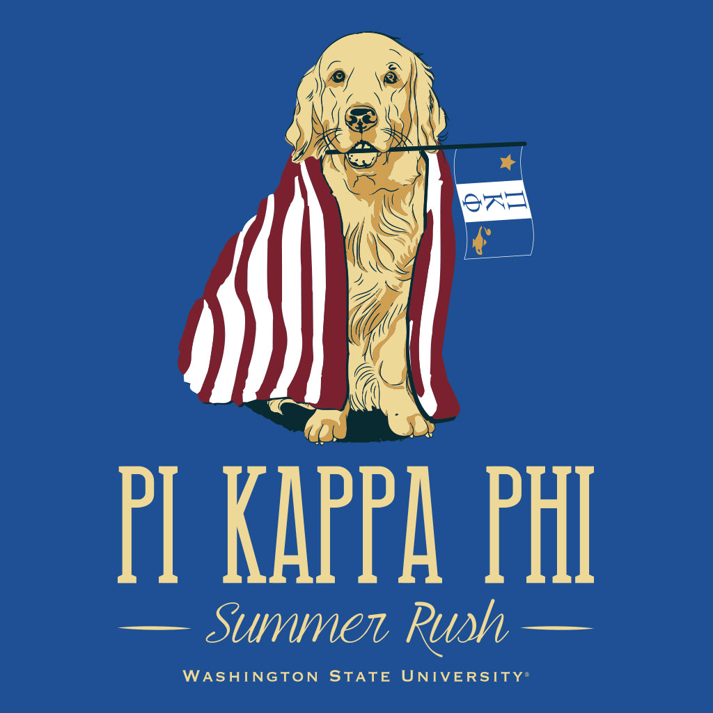 Pi Kappa Phi Summer Rush Dog Design