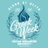 Alpha Xi Delta Greek Week Torch Design