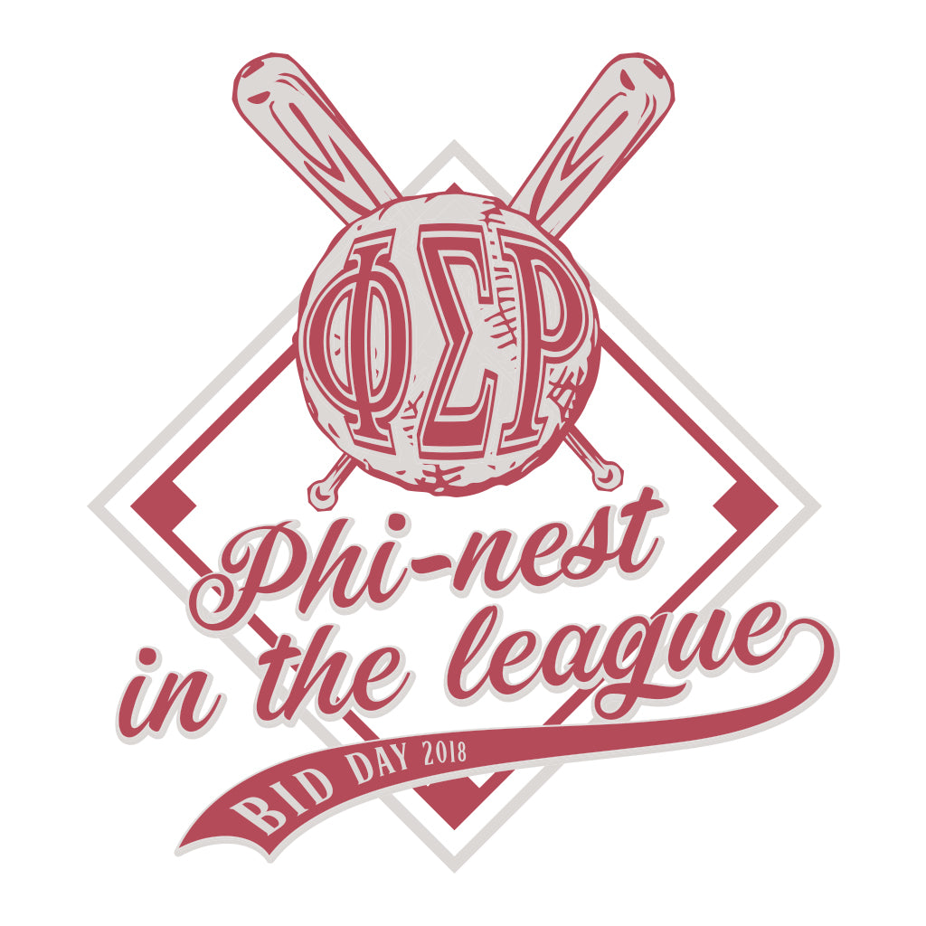 Phi-nest in the League Bid Day Design