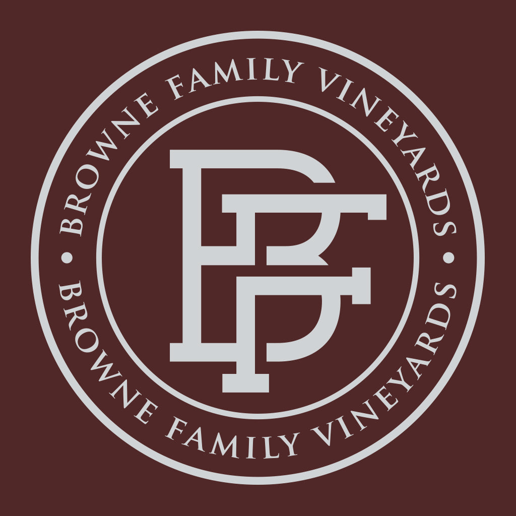 Browne Family Vineyard Badge Design