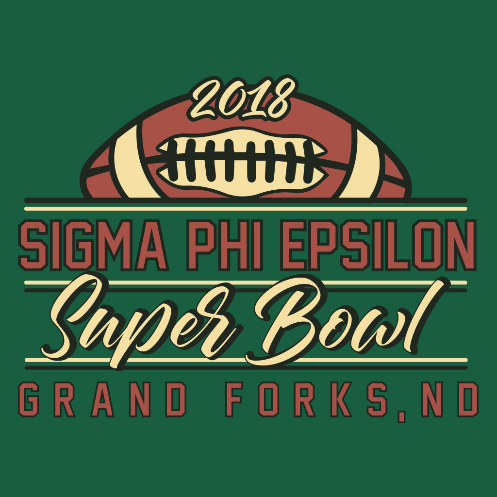 Sigma Phi Epsilon Super Bowl Philanthropy Design