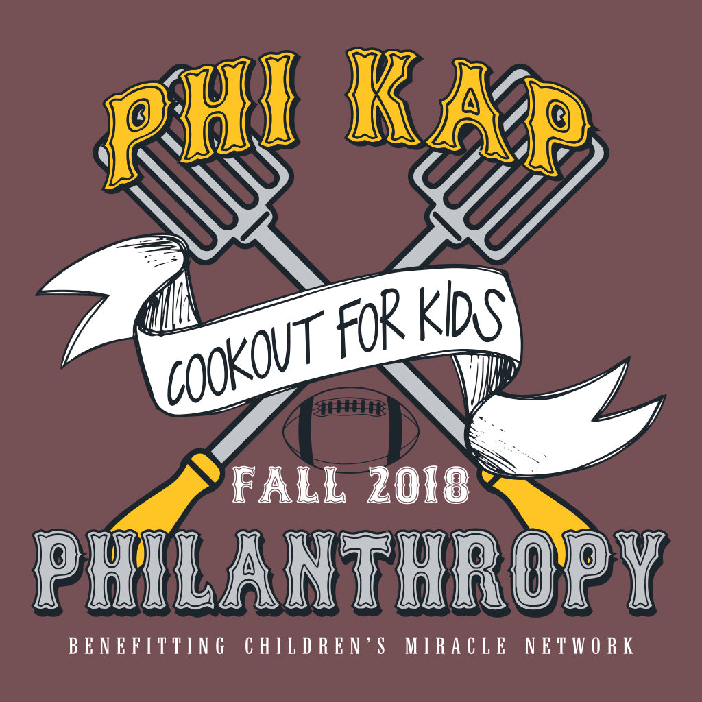 Phi Kap Cookout for Kids Design