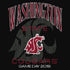 Washington State Cougars Game Day Football Design