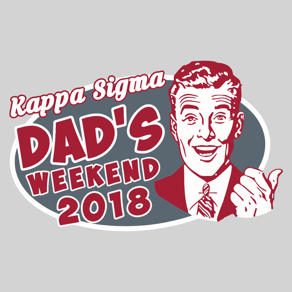 Kappa Sigma Retro Dad's Weekend Design
