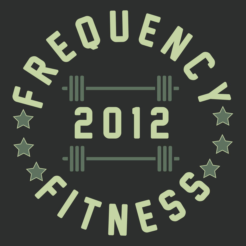 Frequency Fitness Circular Badge Design
