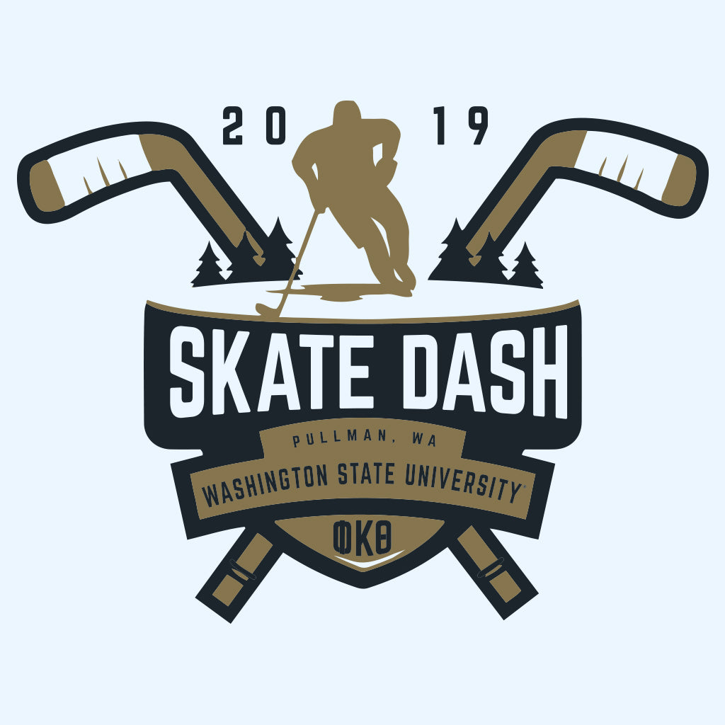 Phi Kappa Theta Skate Dash Design
