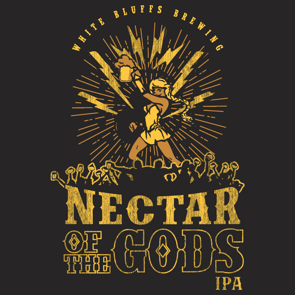 White Bluffs Brewing Co. Nectar of the Gods Design