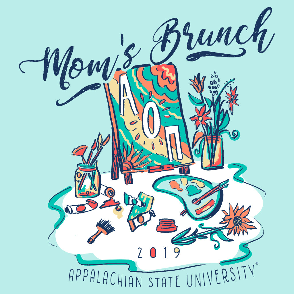 Alpha Omicron Pi Mom's Brunch Design