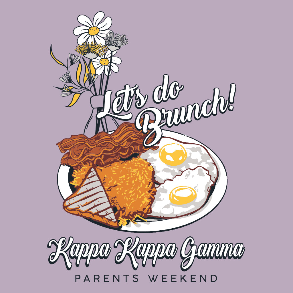 Kappa Kappa Gamma Mom's Weekend Brunch Design