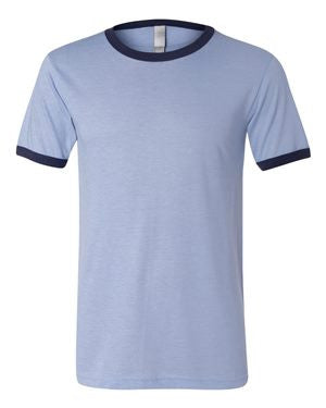 Bella + Canvas - Heather Ringer Jersey Tee  3055 (Available in 7 Colors)