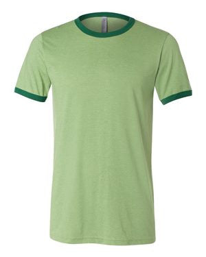 Bella + Canvas - Heather Ringer Jersey Tee  3055 (Available in 7 Colors)
