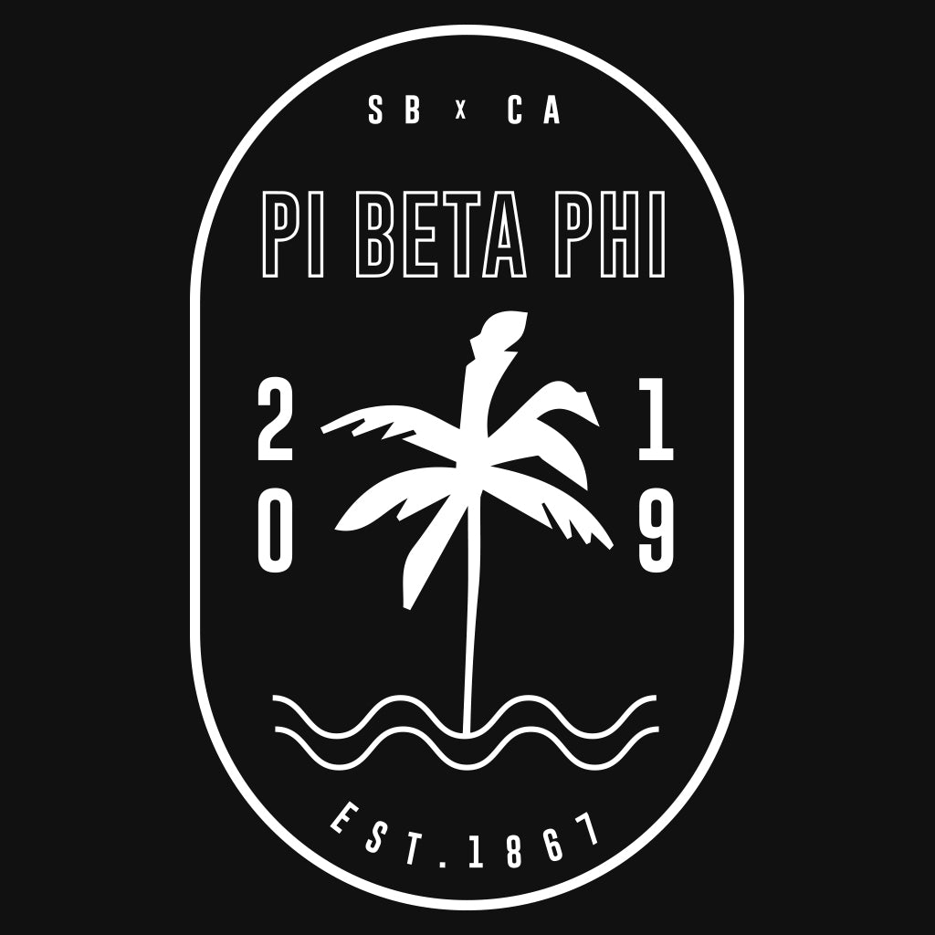 Pi Beta Phi Minimal Beach Design
