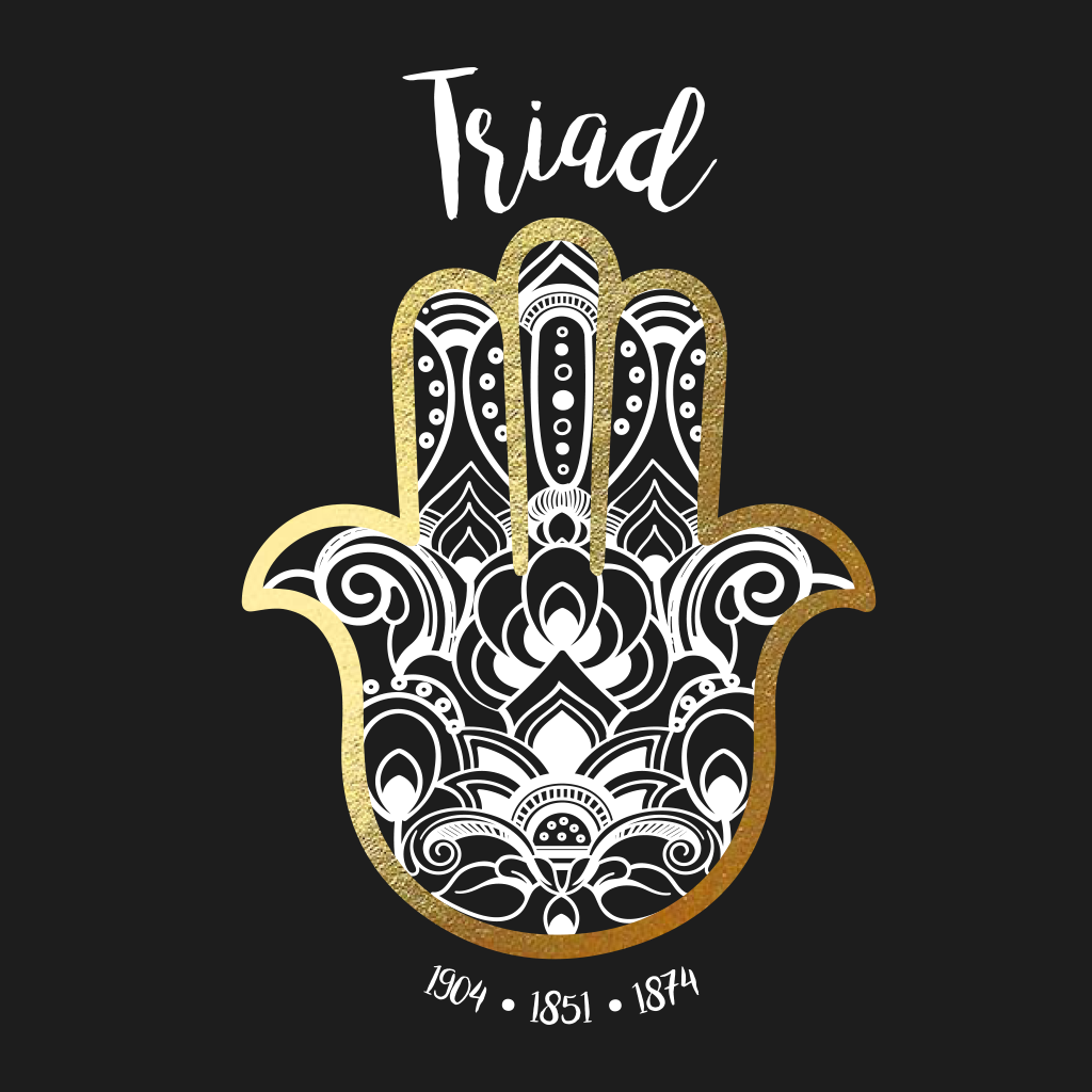 Triad Hamsa Design