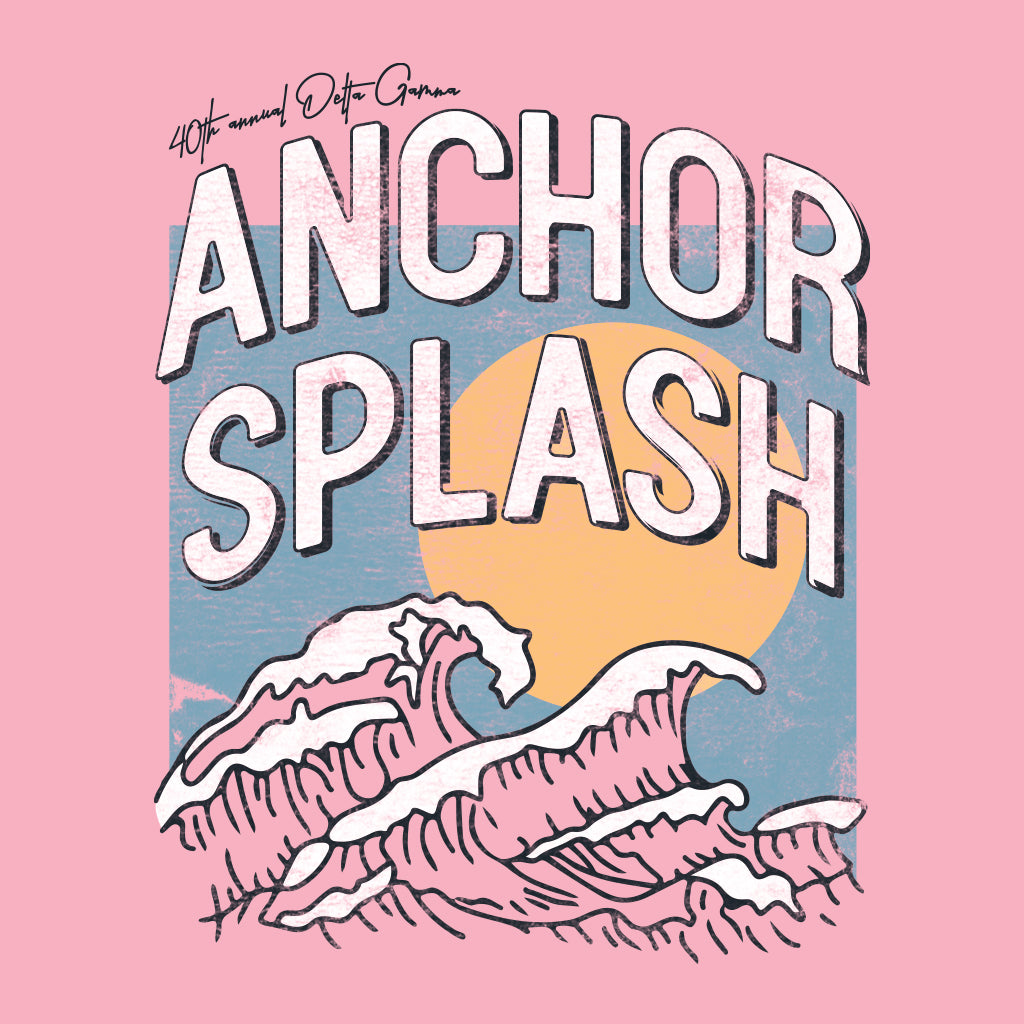 40th Anchor Splash Design