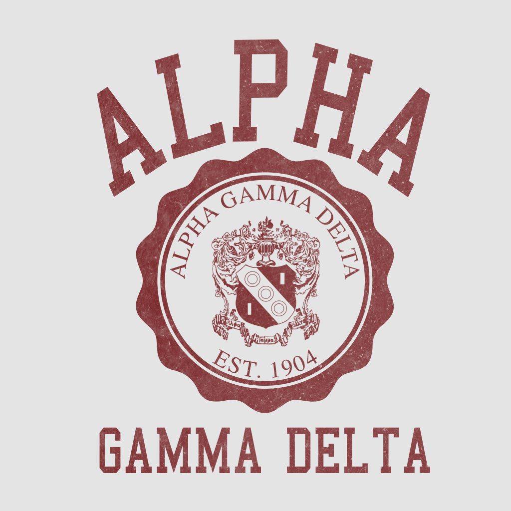 Alpha Gamma Delta Classic Crest Design