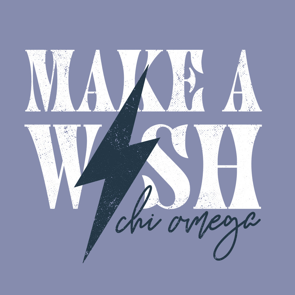 Chi O Make a Wish Design