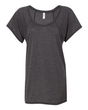 Bella + Canvas  Women's Flowy Raglan Tee  8801 (Available in 6 Colors)