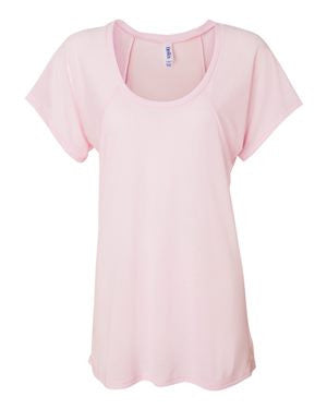 Bella + Canvas  Women's Flowy Raglan Tee  8801 (Available in 6 Colors)