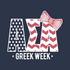 Alpha Sigma Alpha Greek Week Design