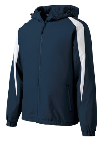 Fleece-Lined Colorblock Jacket