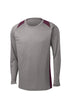 Sport-Tek® Long Sleeve Heather Colorblock Contender™ Tee
