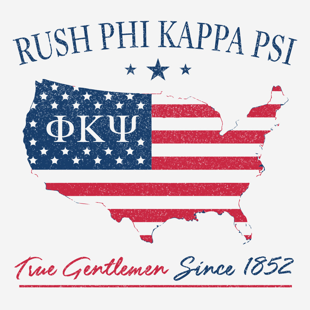 Phi Kappa Psi Patriotic Rush Design