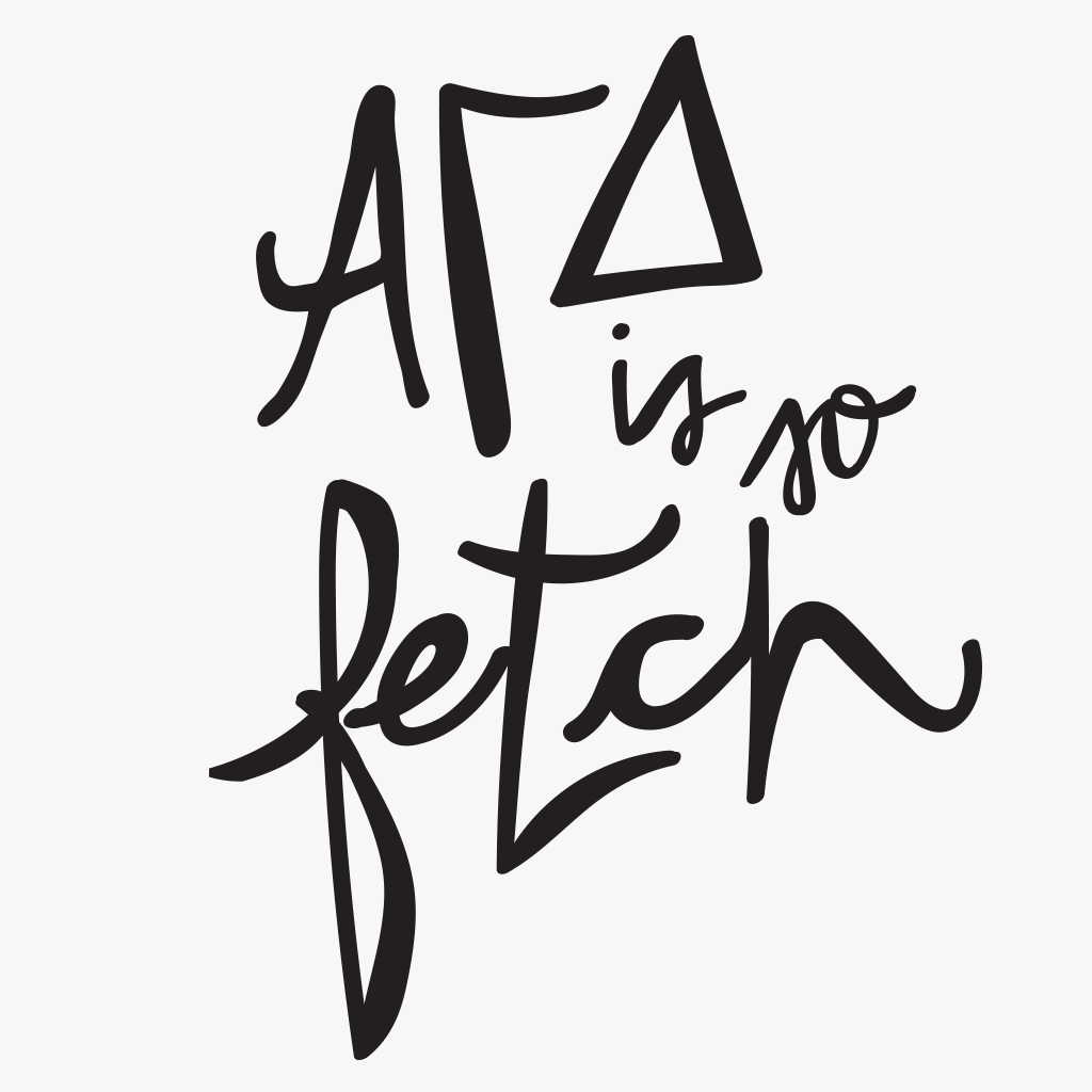 Alpha Gamma Delta Fetch Design