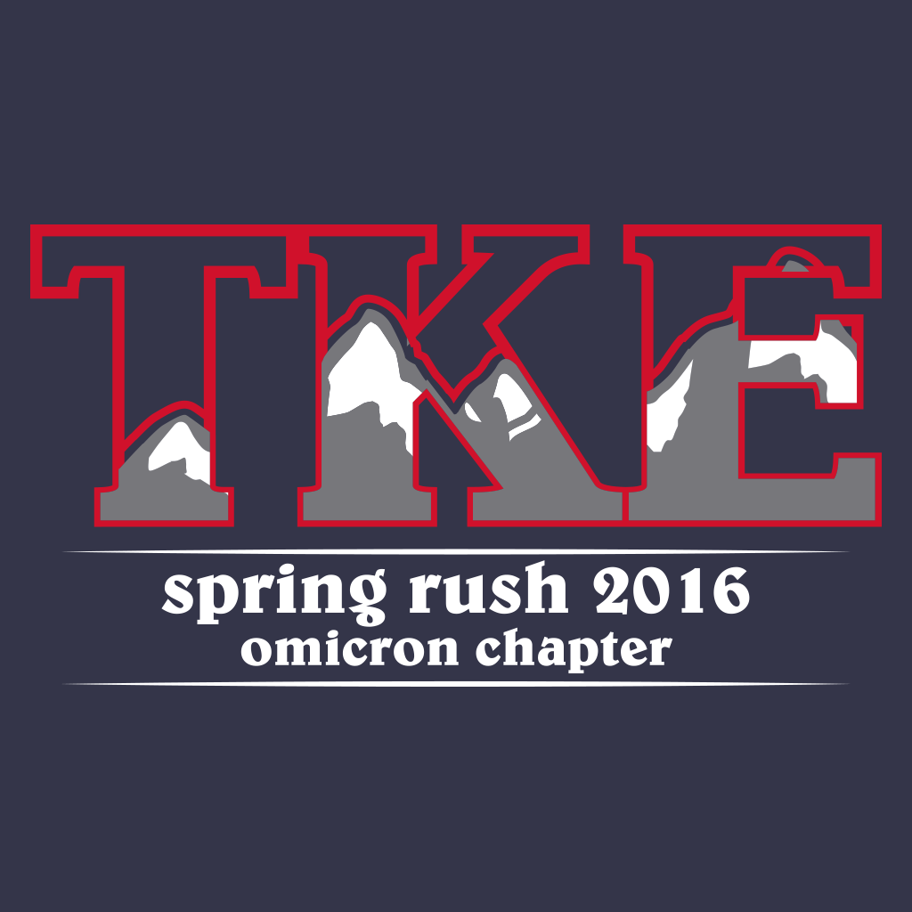 Tau Kappa Epsilon Spring Rush Design