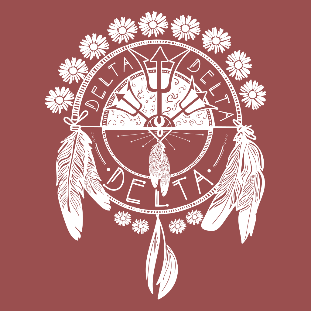 Delta Delta Delta Bid Day Design