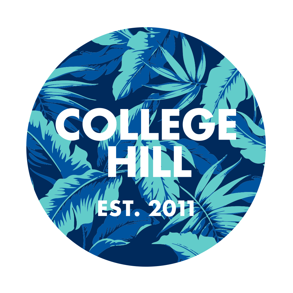 College Hill Tropical Badge Design