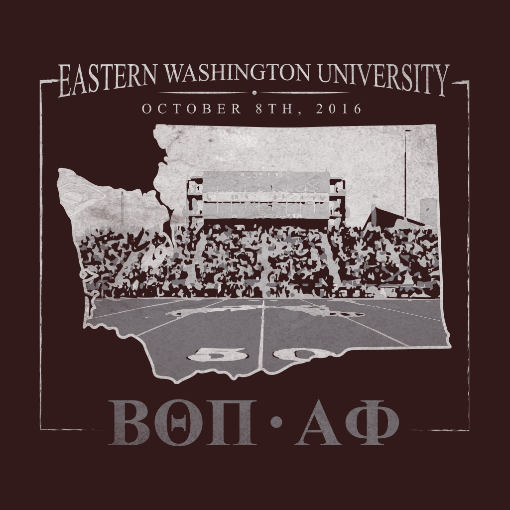 Beta Theta Pi and Alpha Phi Homecoming Design