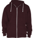 American Apparel MT497 Salt and Pepper Zip Hoodie