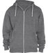American Apparel MT497 Salt and Pepper Zip Hoodie