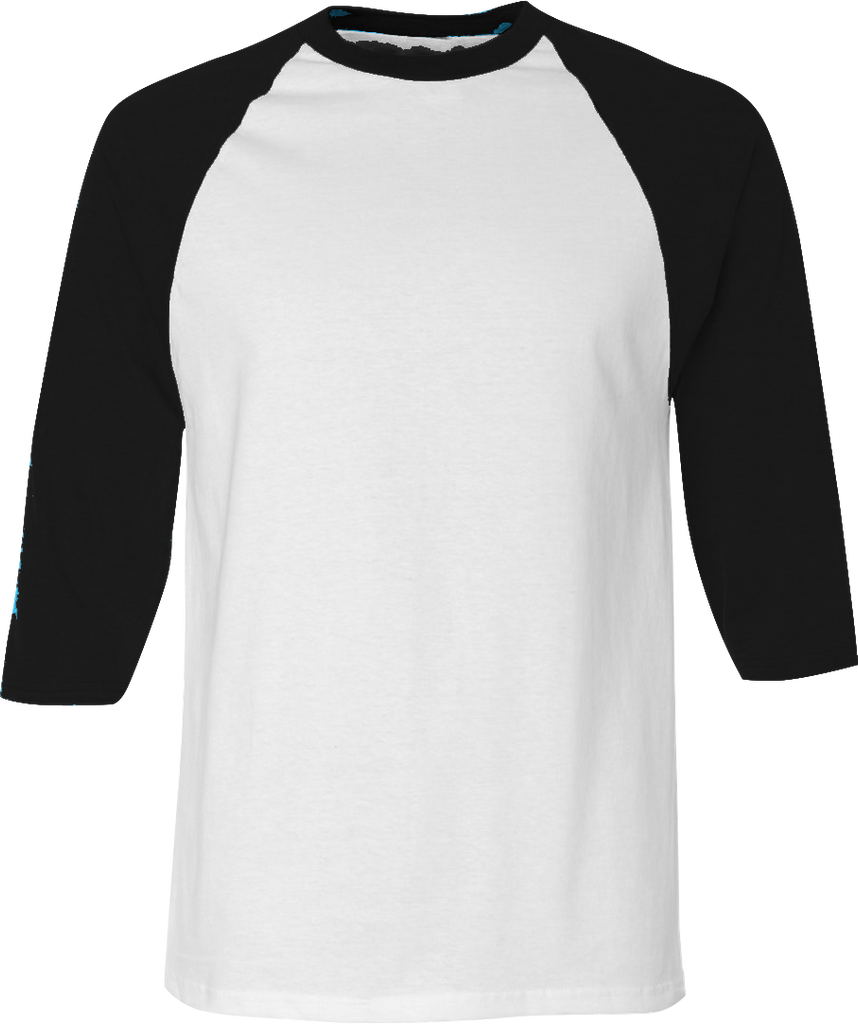 American Apparel BB453 3/4 Sleeve Raglan Shirt