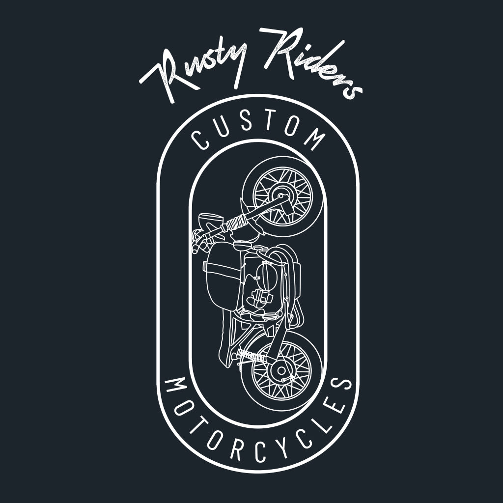 Rusty Riders Motorcycle Club Design