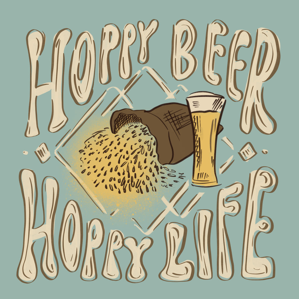 Hoppy Beer Hoppy Life Brewery Design