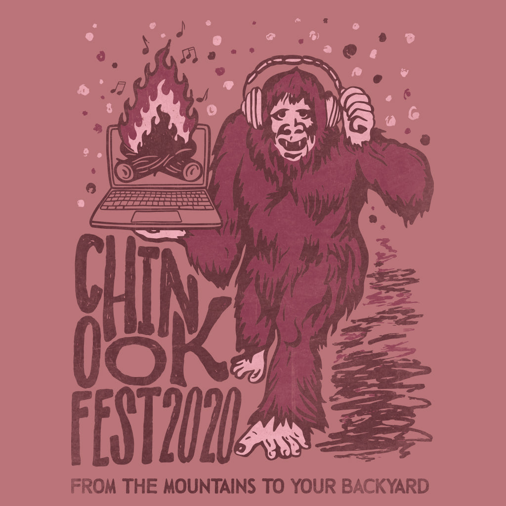 Chinook Fest 2020 Sasquatch Design