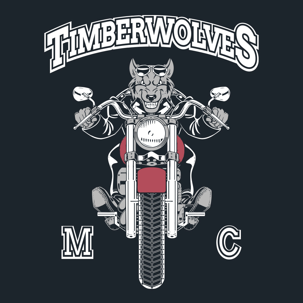 Timberwolves Motorcycle Club Design