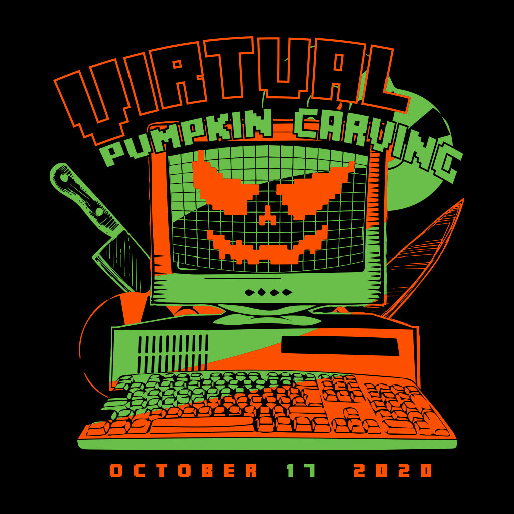 Virtual Pumpkin Carving Design