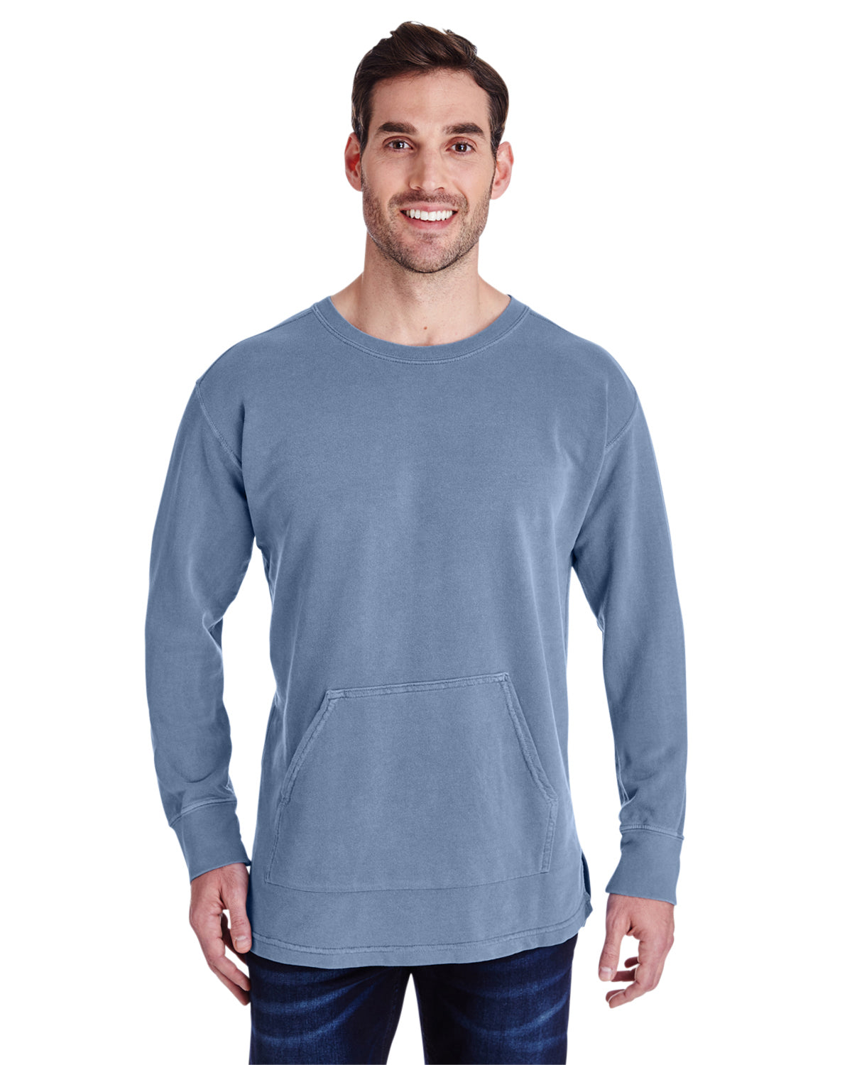 Comfort Colors French Terry Crew With Pocket