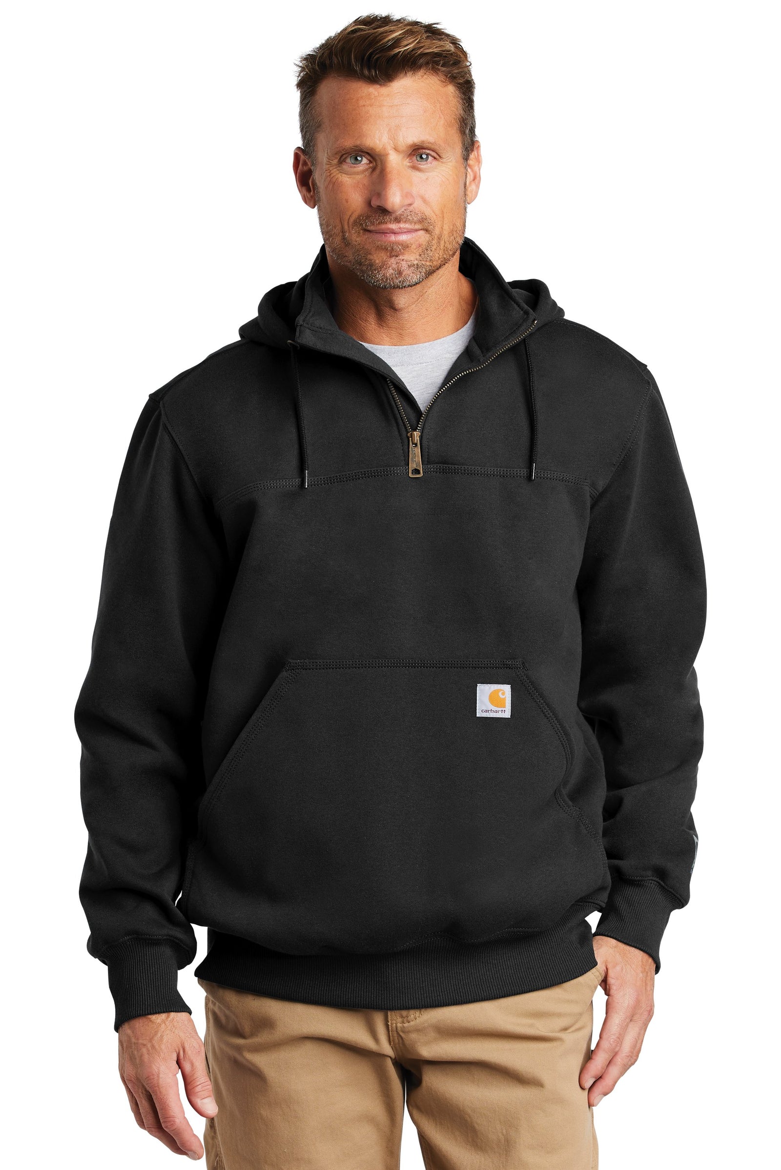 Carhartt ® Rain Defender ® Paxton Heavyweight Hooded 1/4 Zip