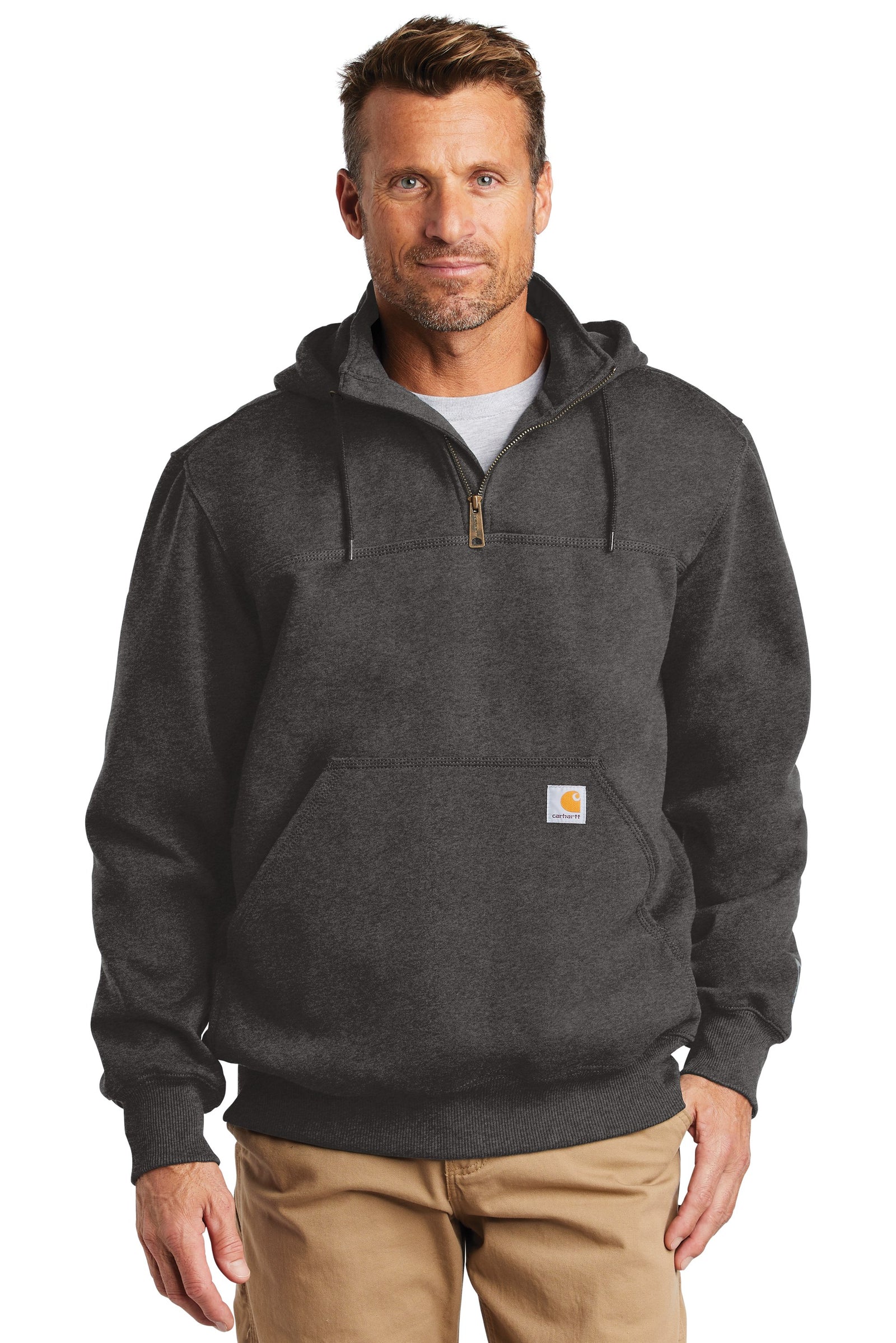 Carhartt ® Rain Defender ® Paxton Heavyweight Hooded 1/4 Zip