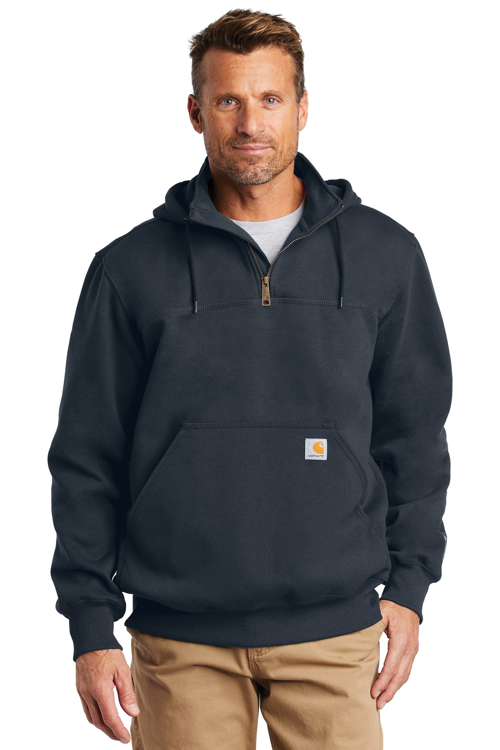 Carhartt ® Rain Defender ® Paxton Heavyweight Hooded 1/4 Zip