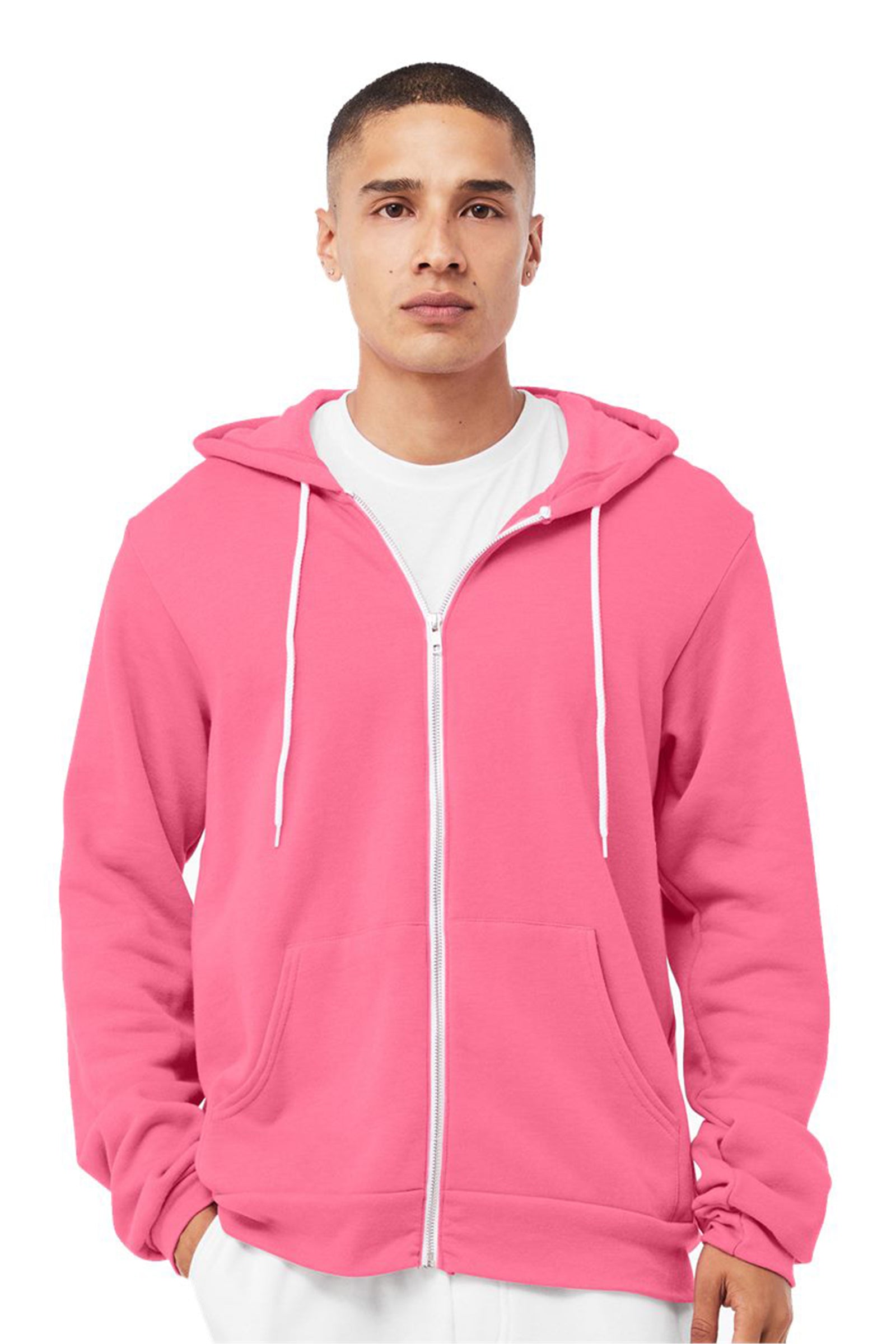 BELLA + CANVAS Unisex Sponge Fleece Full-Zip Hoodie