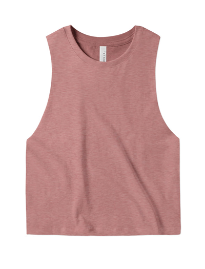 Bella + Canvas Ladies' Racerback Cropped Tank