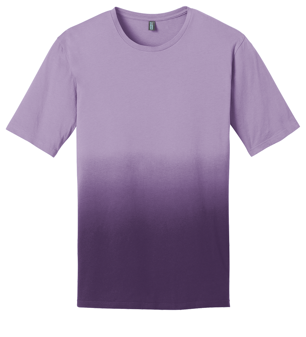 District DM3310 Dip Dye Tee