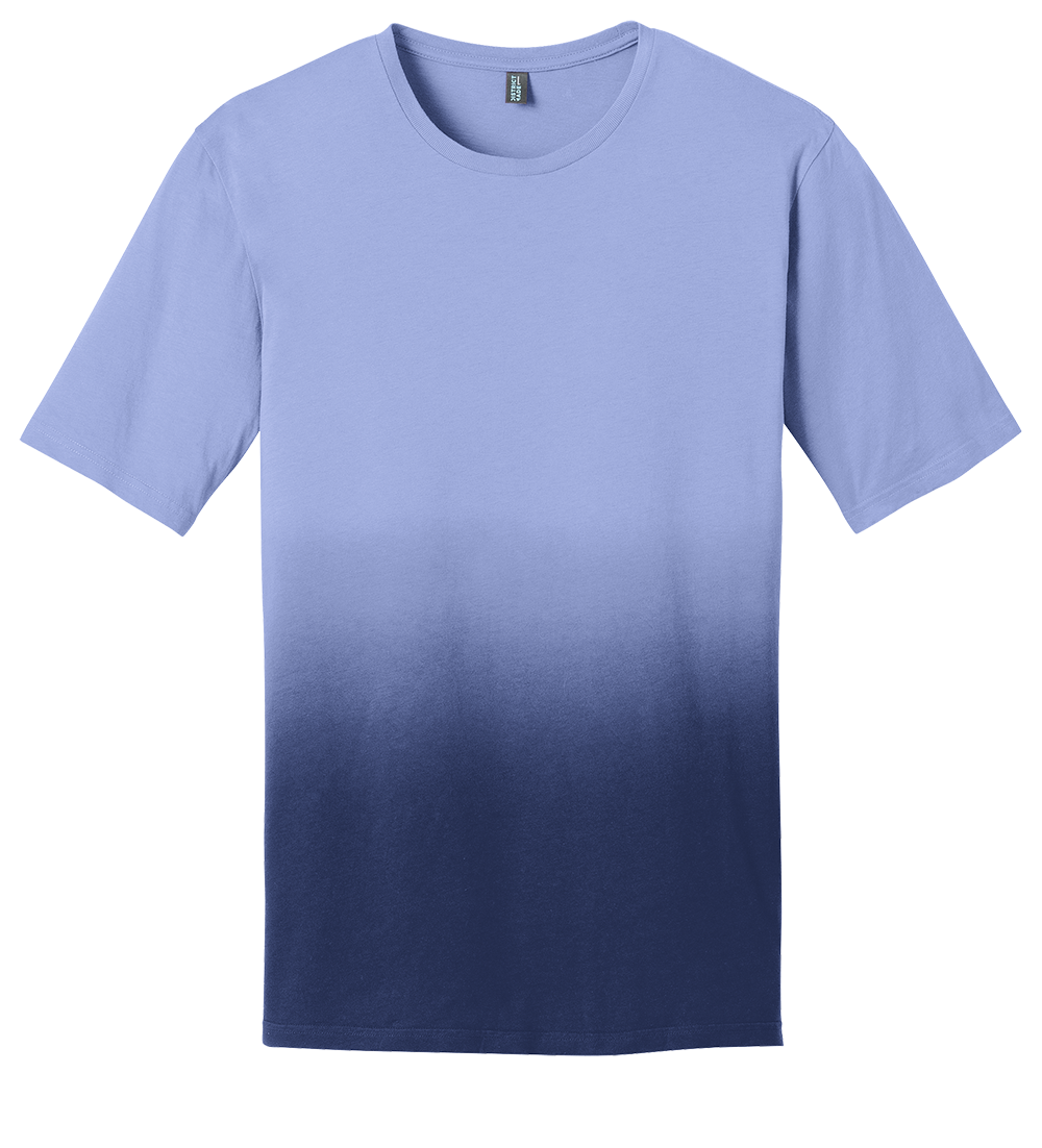 District DM3310 Dip Dye Tee
