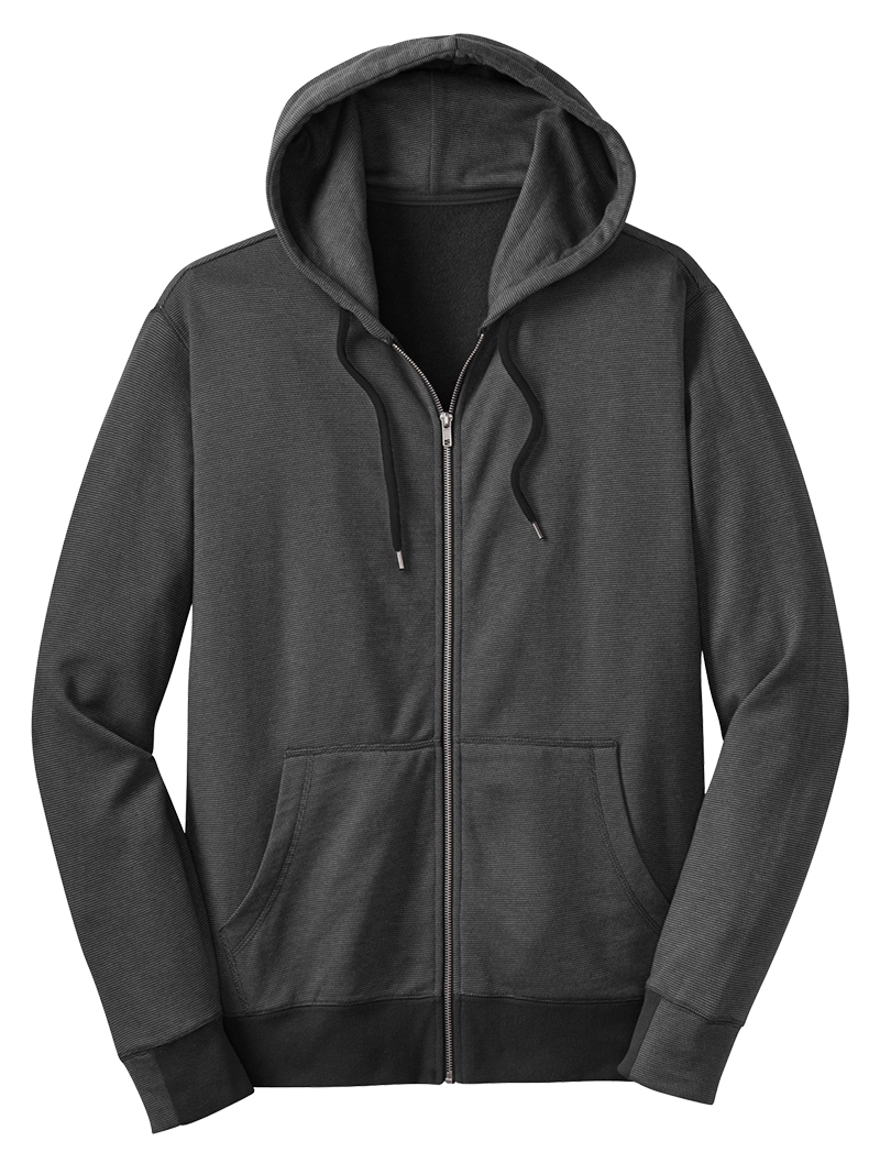 District Mini Stripe Full-Zip Hoodie